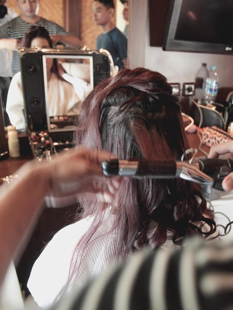tata rambut wedding